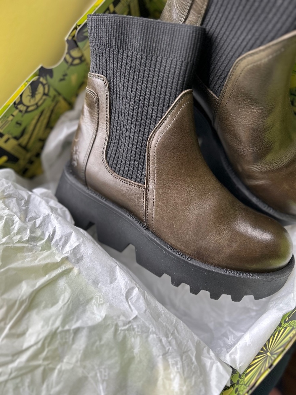 FLY London Rug Diesel Boot 6.5